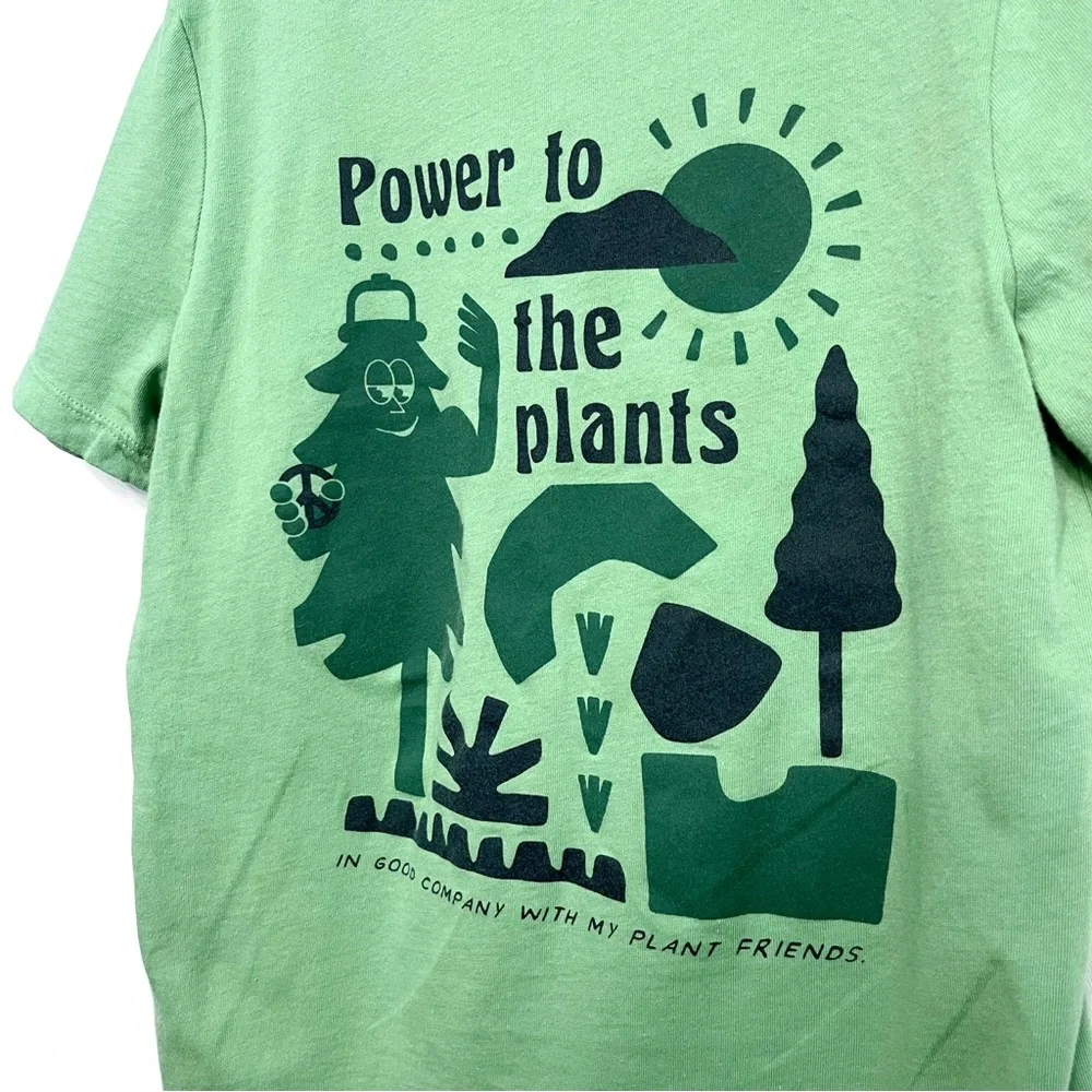 gap kids | power to the plants green organic cotton tee s